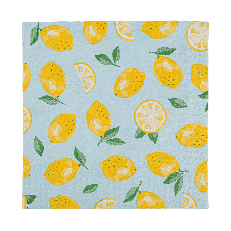 33x33 tovaglioli a 2 tovaglioli a 2 strati full-ty pattern friut pattern sj5101