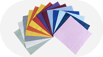 Tovaglioli di carta colorati