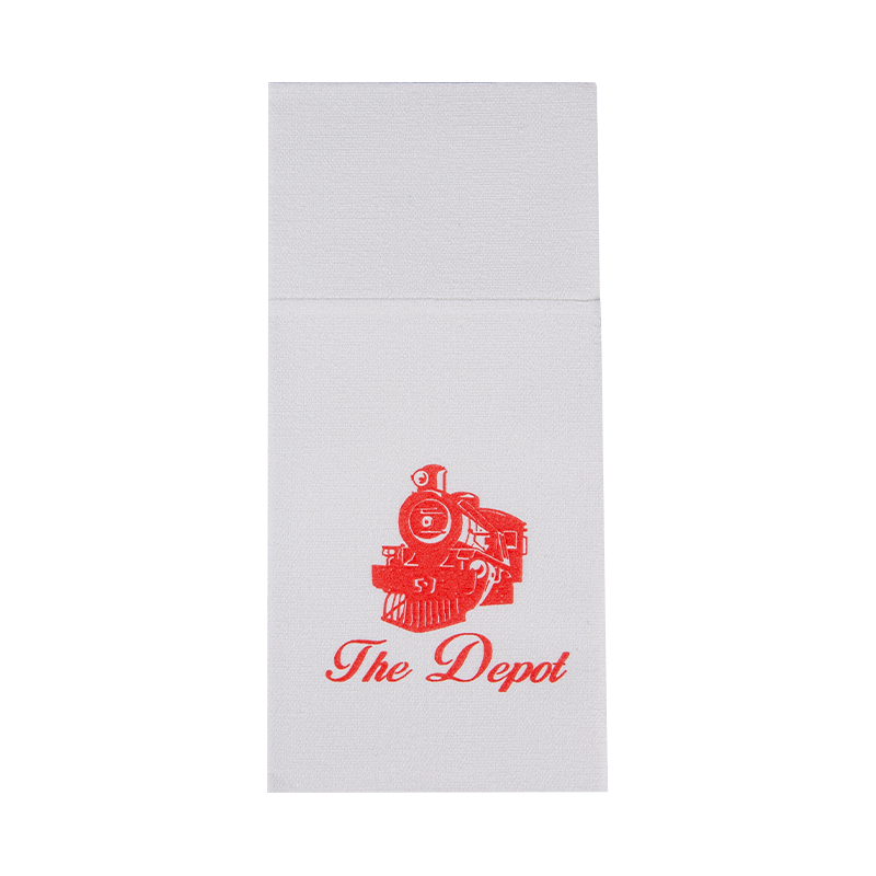 Tovaglioli di carta di lavagna a pioli per la lacrime 42x40 con tasca SJ1302